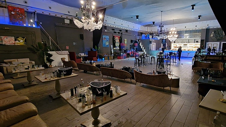 Police shut down illegal Halloween party on Costa del Sol and eject 600 people from premises