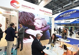 The Costa del Sol stand at WTM 2024.