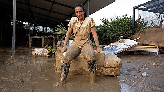 Cloti's impossible life after the 'Dana' storm hit Malaga: 'Where do I go now?'