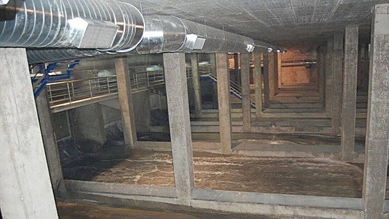 Municipal water company to build storm tank in Malaga: what is it and how does it work?