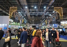 The Andalucía stand at this year's World Travel Market show in London.