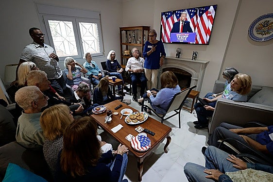 American Democrats in Malaga after Donald Trump's victory: 'We have a lot to think about'