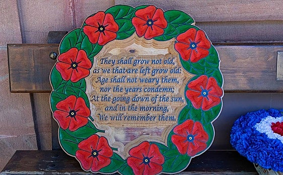 Royal British Legion turn out in force this weekend to honour those lost in conflict