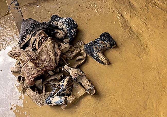 Some of Cloti's belongings.