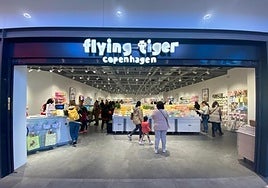 One of the Tiger shops in Malaga.