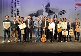 Winners of the 2023 André Segovia guitar competition.