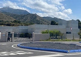 Nerja's sewage treatment plant.