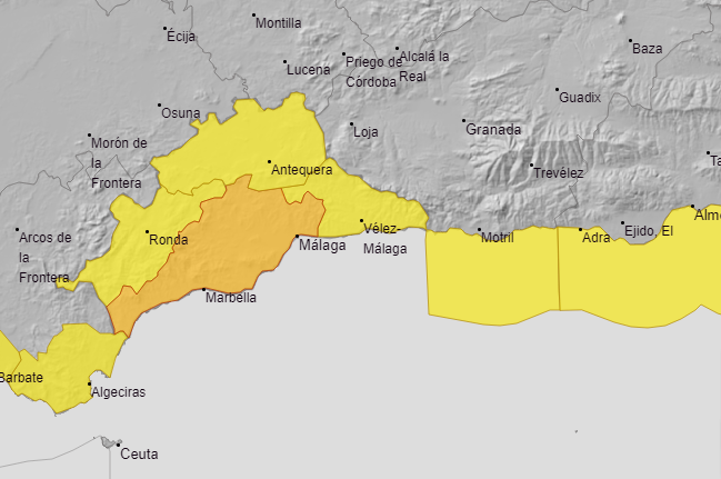 Thursday's weather alerts.