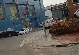 Some 26mm was dumped on Coín in just one hour