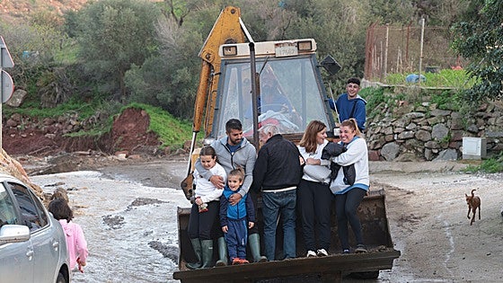 Floods in Almogía leave townsfolk more isolated than ever