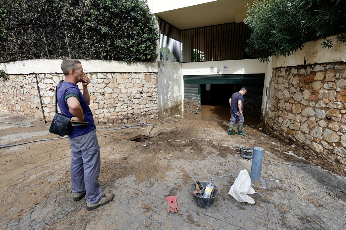 Estado del Arroyo Toquero de la capital tras las lluvias.