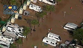 Video: The trail of destruction from the latest 'Dana' storm to hit Malaga province, as seen from the air