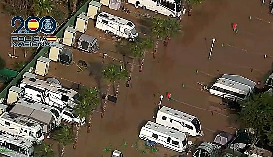 Video: The trail of destruction from the latest 'Dana' storm to hit Malaga province, as seen from the air