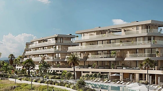 New luxury development planned in Estepona: flats from half a million euros