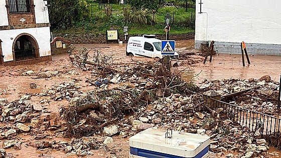 Flash floods take residents of Serranía de Ronda mountain towns and villages by surprise