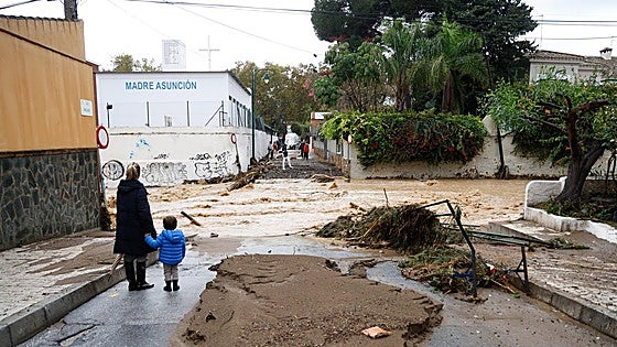 Floods in Malaga: warnings and closures avoid total chaos