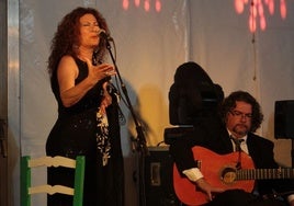 Malaga flamenco singer Antonia Contreras at a previous recital.