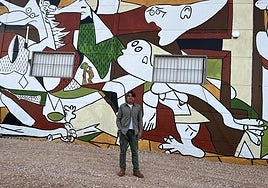 Gigantic Guernica-inspired mural connects Malaga town's past with Picasso's legacy