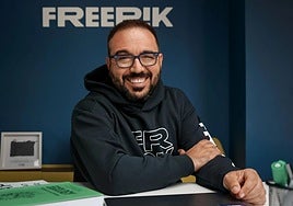 José Florido is the vice-president of market development at Freepik.