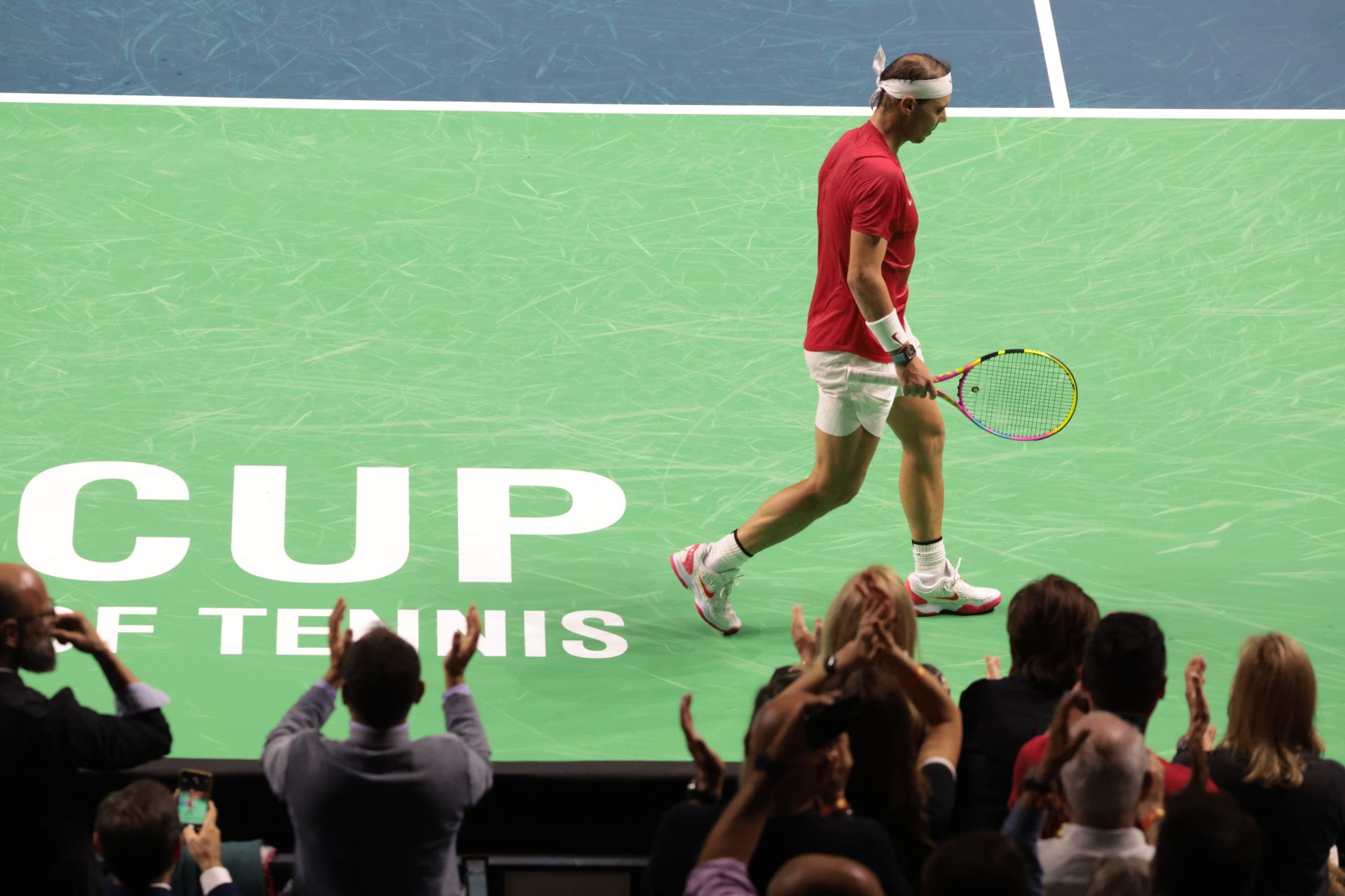 Farewell to a tennis legend, in pictures