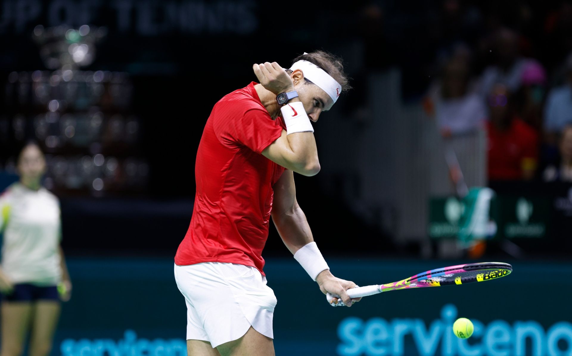 Farewell to a tennis legend, in pictures