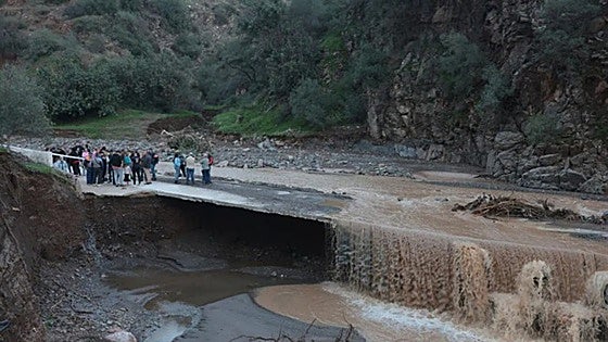 One week after the 'Dana' storm: No school and limited access in Malaga village