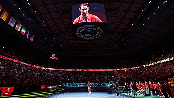 Rafael Nadal bids farewell to tennis during emotional Malaga tribute