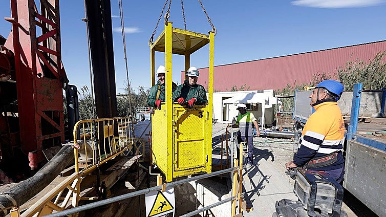 Surprise as drought work uncovers underground 'reservoir' in the Guadalhorce