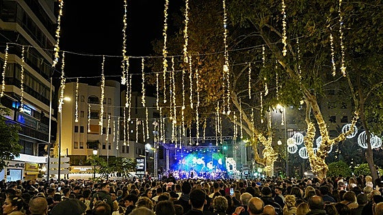 Christmas lights switched on in Marbella and San Pedro