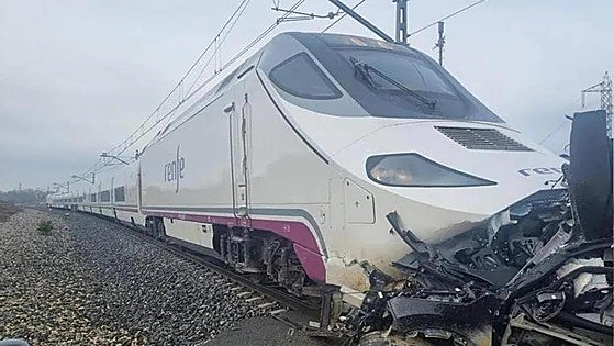 Two railway workers killed after train runs over vehicle in northern Spain