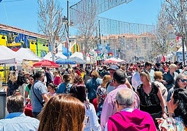 Archive image of the international fair.