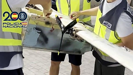 Gang transporting drugs by drone across Gibraltar Strait is stopped