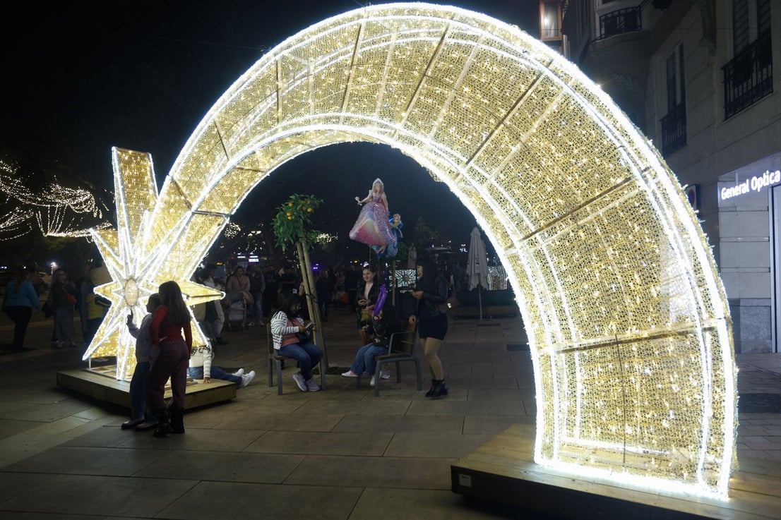 Malaga's big Christmas switch-on - in pictures