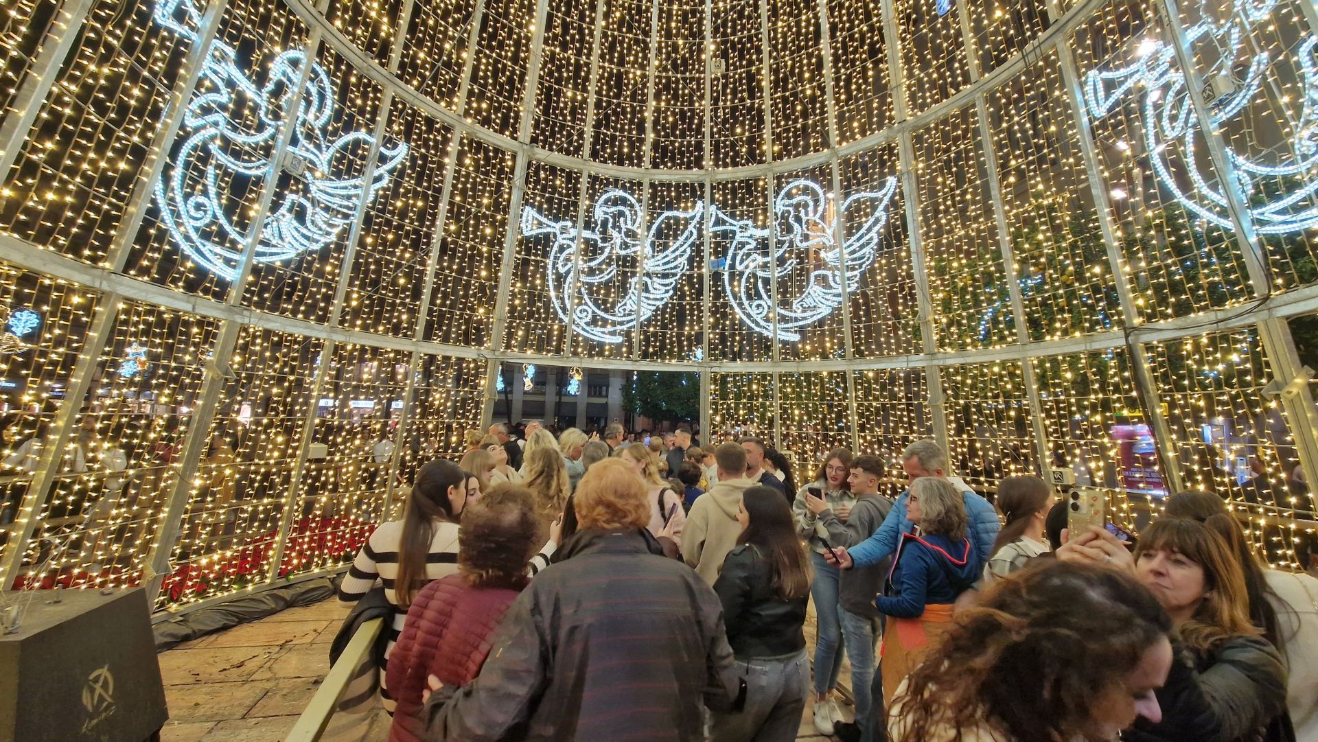 Malaga's big Christmas switch-on - in pictures