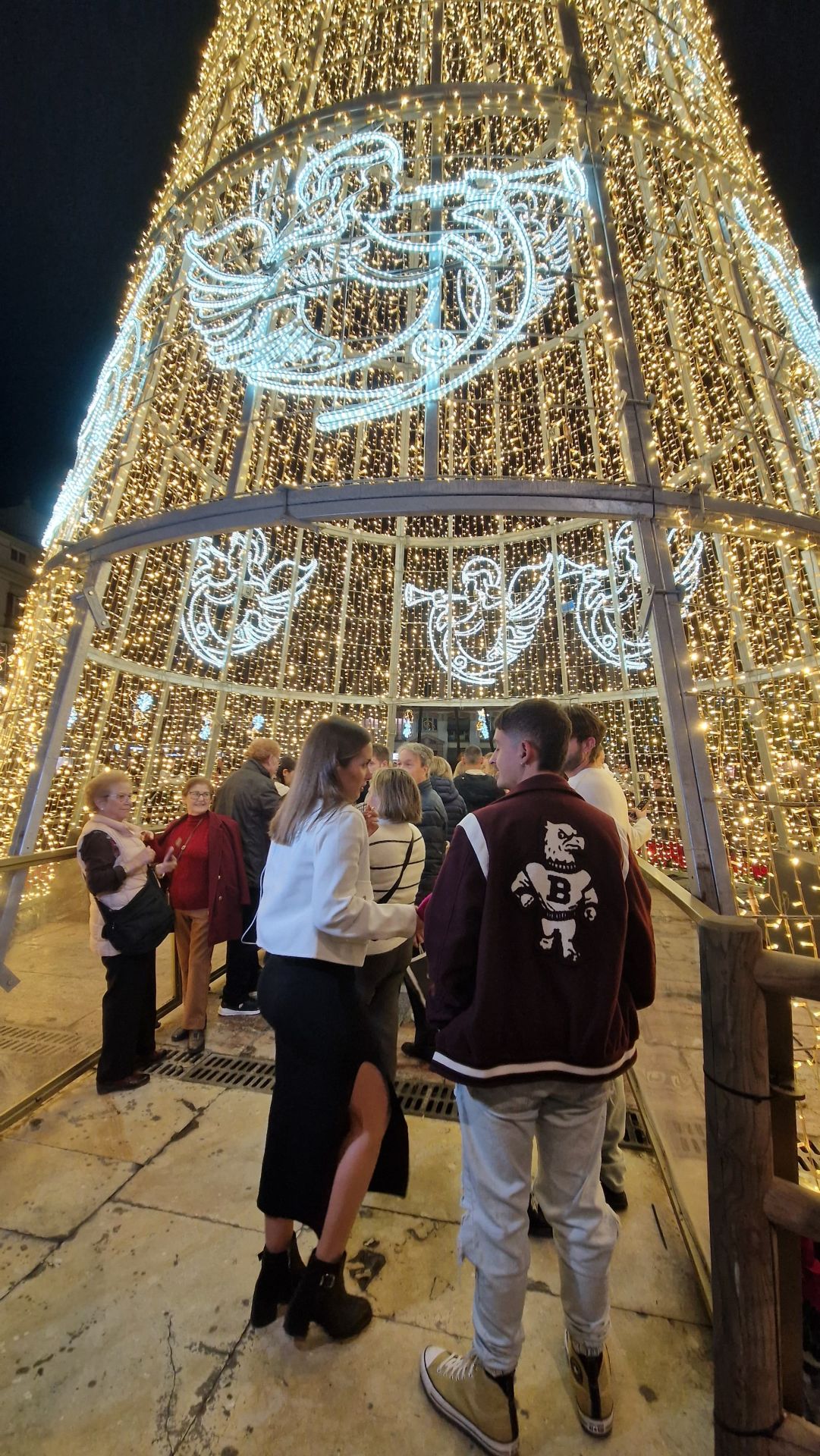 Malaga's big Christmas switch-on - in pictures