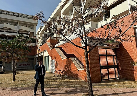 The lawyer for the private prosecution, Antonio Granados, leaving court.