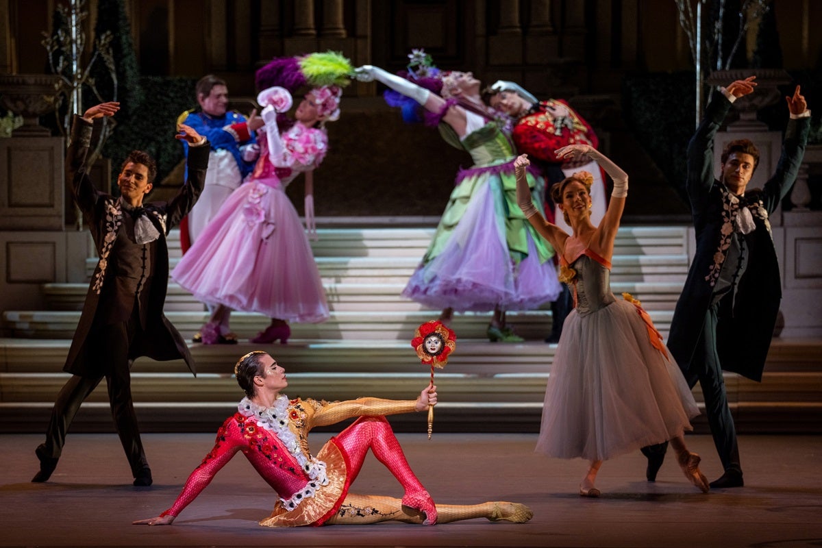 Scene from the Royal Ballet's Cinderella.