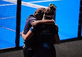 González had to be consoled as she left the court.