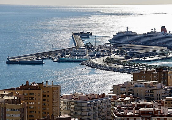 View of the Levante dock, where the luxury tower hotel is planned.