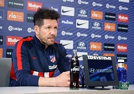 Atlético coach Diego Simeone.