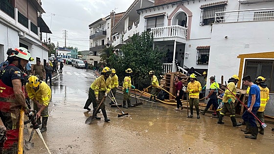 Malaga villages slowly return to normal one month on from the floods