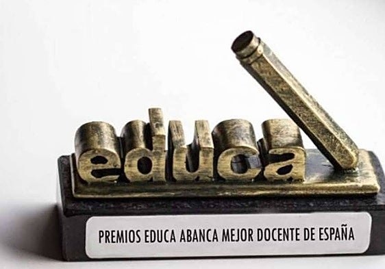 These are the four Malaga province teaching staff competing for 'Best Teacher in Spain' awards