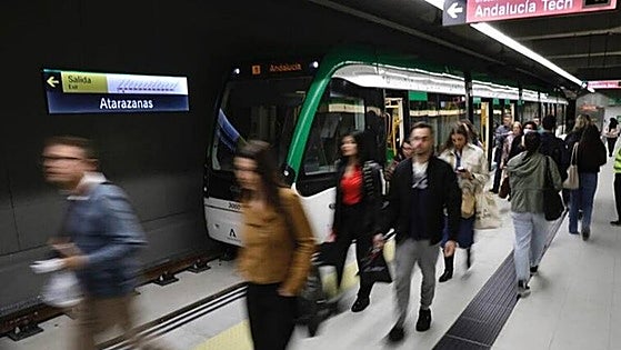 These are the operating hours of Malaga's metro over the busy Christmas holiday season