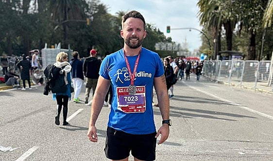 Royal Gibraltar Police officer runs marathon for Childline charity