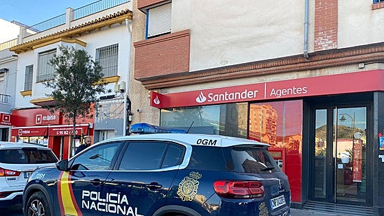 Knifepoint bank robbery on the Costa del Sol