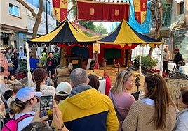 A previous medieval market in Fuengirola.