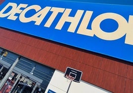 A Decathlon sports shop.