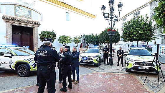 Marbella adds seven new vehicles to its Local Police fleet
