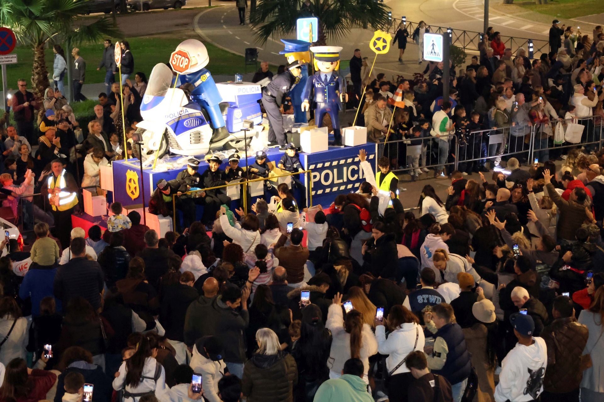 Cabalgata de Reyes en San Pedro Alcántara.