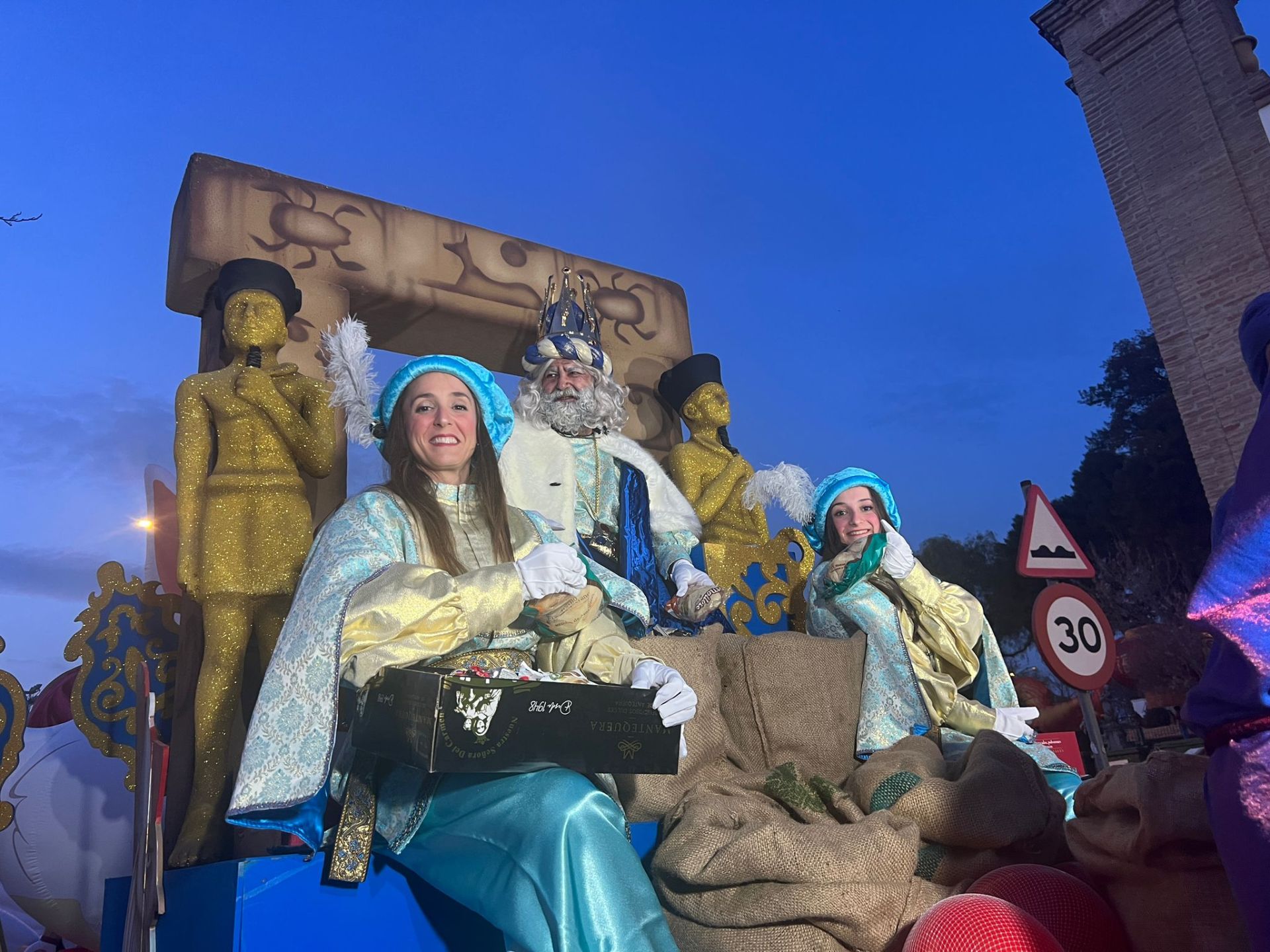 Cabalgata de Reyes en Antequera.